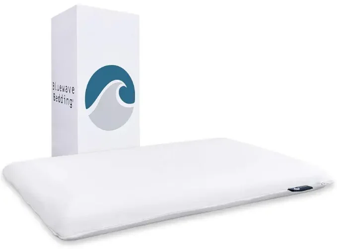 Bluewave Bedding Hyper Slim Gel Memory Foam Pillow